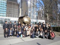 31 Sophia Students Gain First-hand Global Experience at United Nations Headquarters in New York