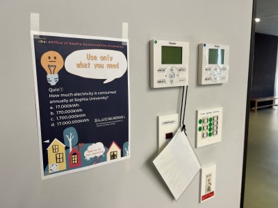 <strong>Display of Electricity Conservation Awareness Posters in Building No. 6</strong> 