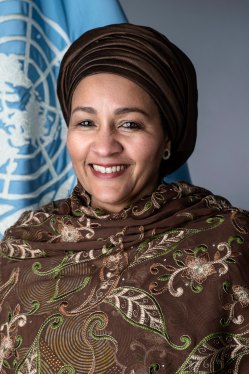 国連ナンバー２のアミーナ・モハメッド国連副事務総長による オンライン特別講演会を開催します(2021年10月20日)