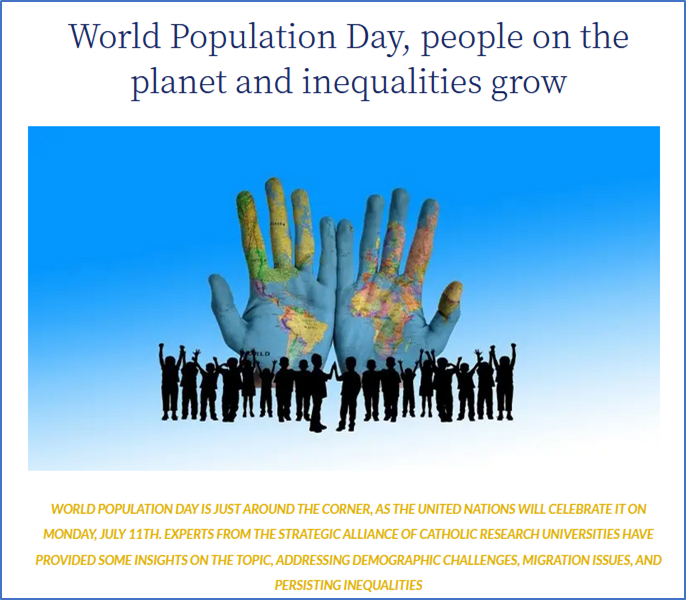【SACRU】World Population Day, people on the planet and inequalities grow, <br>Population aging and lessons from Japan<br>Written by Yuka Minagawa, Associate Professor of Sociology